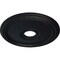 Ekena Millwork Diane Ceiling Medallion (Fits Canopies up to 5 3/8"), 18"OD x 3 5/8"ID x 1 1/8"P, Steel Gray CM18DISGS - alternate 2